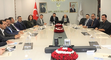 Valilikte DSİ Genel Müdürlük toplantısı gerçekleştirildi