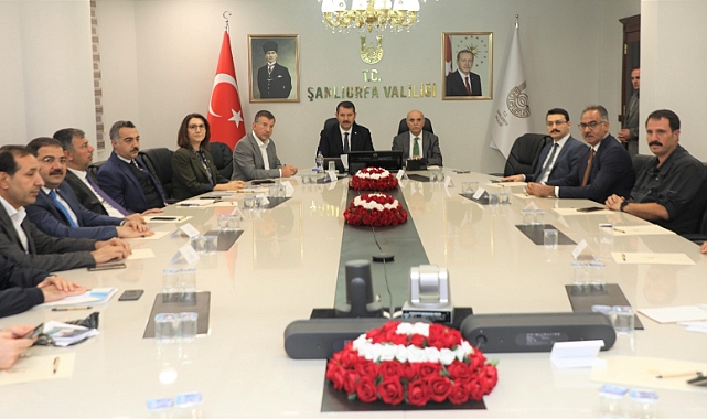 Valilikte DSİ Genel Müdürlük toplantısı gerçekleştirildi