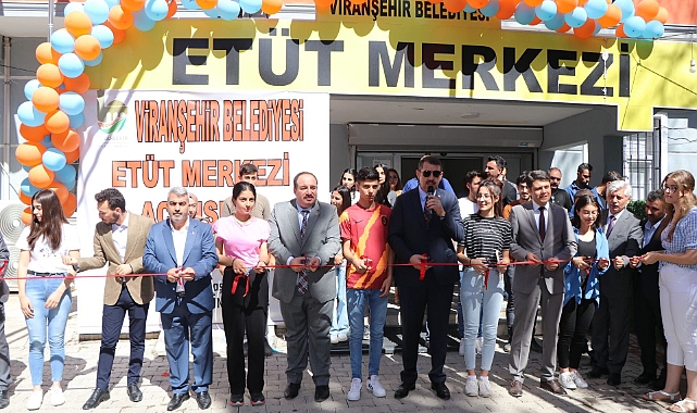 Viranşehir'de Etüt Merkezinin açılışı yapıldı