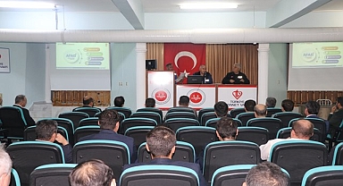 AFAD'dan Müftülük Personellerine eğitim semineri 