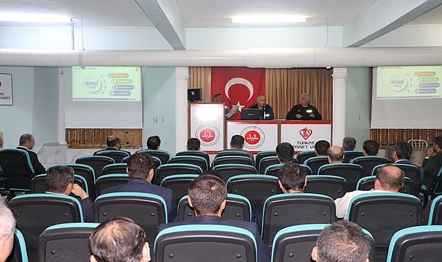 AFAD'dan Müftülük Personellerine eğitim semineri
