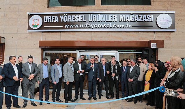 Başkan Beyazgül: Yöresel ürünler mağazamız hayırlı olsun