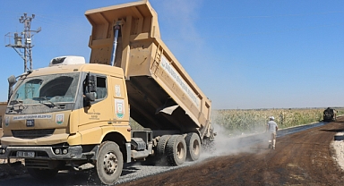 Büyükşehir’den kırsalda asfalt ve beton yol atağı