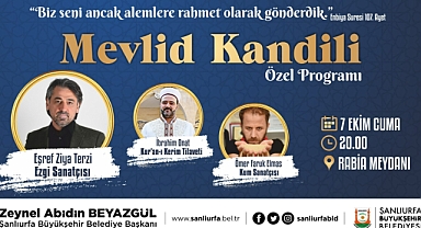Büyükşehir’den Mevlid Kandili özel programı