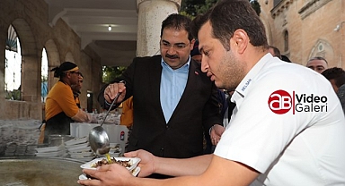 Haliliye'de 10 bin kişiye tirit ikram edildi