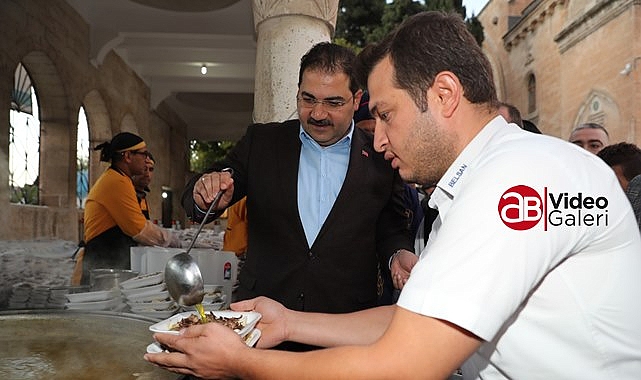 Haliliye'de 10 bin kişiye tirit ikram edildi