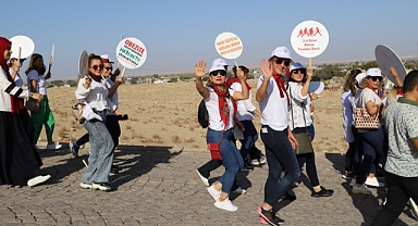 Harran'da sağlık sokağı kuruldu