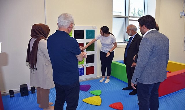 Harran Üniversitesi Hastanesinde Duyu Bütünleme ünitesi halkının hizmetine sunuldu