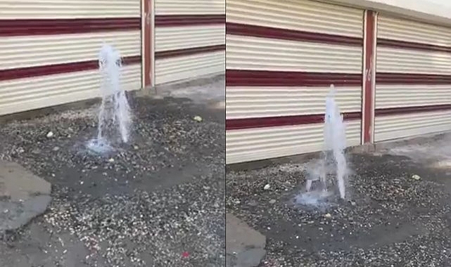 Hilvan'da su arızalarının ardı arkası kesilmiyor