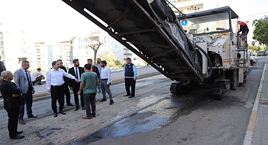 Karaköprü’de asfalt yollar yenileniyor