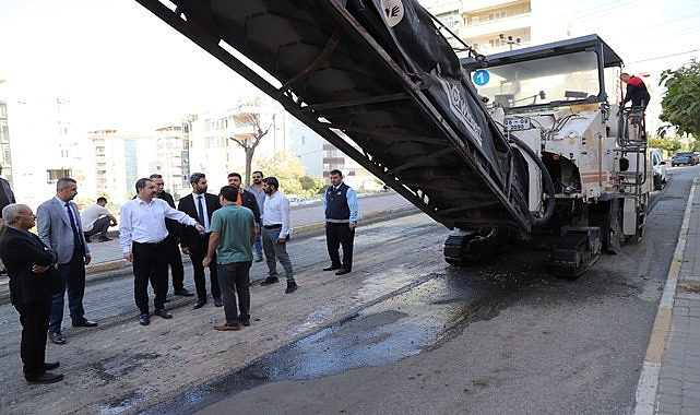 Karaköprü’de asfalt yollar yenileniyor
