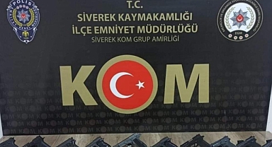 Şanlıurfa’da operasyon! Çok sayıda silah ele geçirildi