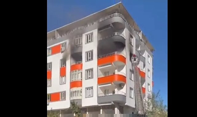 Siverek'te mesken yangını korkuttu