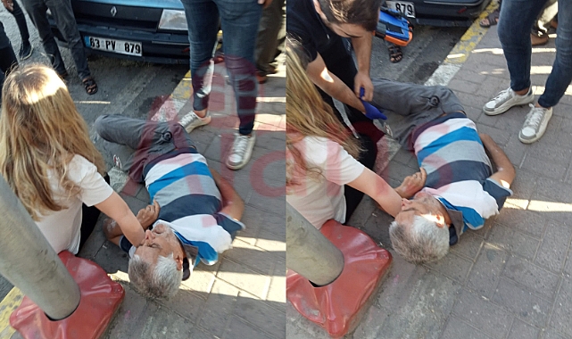 Urfa'da araç yayaların arasına daldı! Yaralılar var