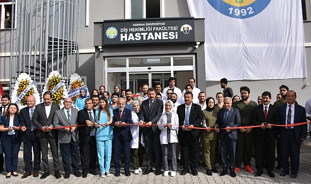 Urfa'da diş hekimliği fakültesi açıldı