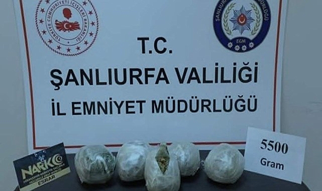 Urfa'da uyuşturucu operasyonu! 11 gözaltı