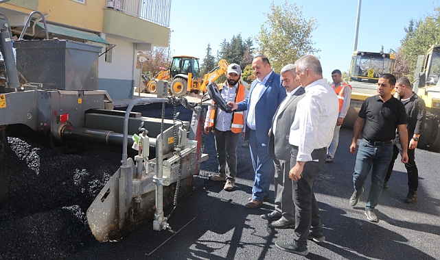 Viranşehir'de asfalt çalışmaları hız kazandı