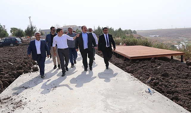 Viranşehir Millet Bahçesi açılış için gün sayıyor