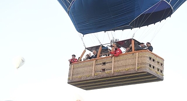 10 ayda 660 bin yolcu sıcak hava balonlarıyla uçtu