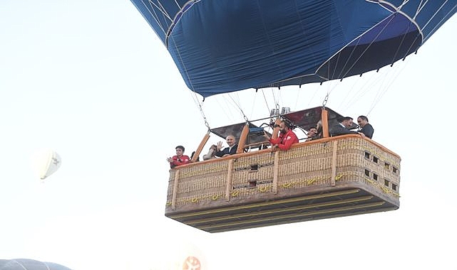 10 ayda 660 bin yolcu sıcak hava balonlarıyla uçtu