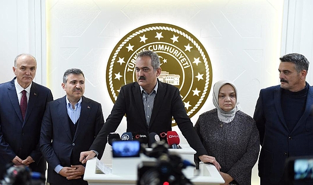 Bakan Özer'den açıklama! Eğitim - öğretime 1 hafta ara verildi