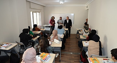 Başkan Beyazgül'den ŞANMEK'e ziyaret