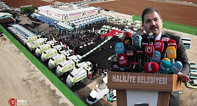 Başkan Canpolat’tan köklü yatırım! Haliliye’ye 183 araç kazandırıldı