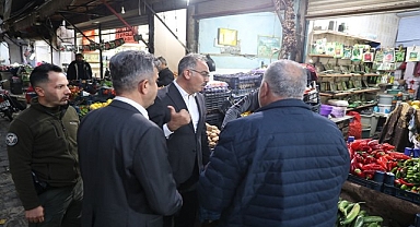 Başkan Kuş, esnafının taleplerini dinleyerek yerinde çözümler üretti