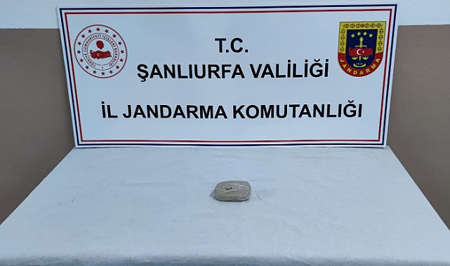 Birecik'te operasyon! Uyuşturucu madde ele geçirildi