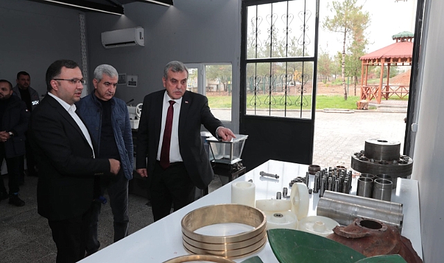 Büyükşehir Belediyesi alt yapı malzemesini kendisi üretiyor