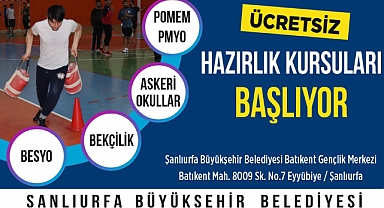 Büyükşehir'de ücretsiz Pomem ve Besyo hazırlık kursları başlıyor