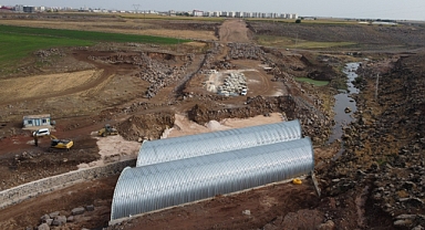 Büyükşehir’den Curcup deresine çelik köprü