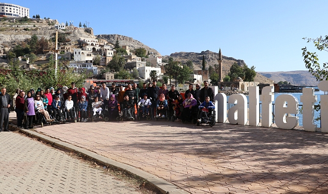 Büyükşehir’den engelli bireylere Halfeti turu
