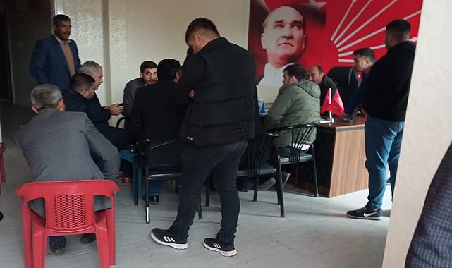 CHP Suruç İlçe Başkanlığına polis müdahalesi