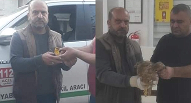 DKMP yaralı sarı asma kuşunu tedaviye aldı