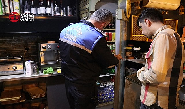 Haliliye'de kafelere gece denetimi