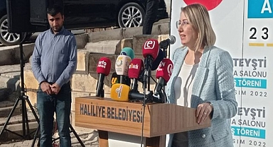 Haliliye Kaymakamı Serap Özmen Çetin Haliliye Belediyesi’ne teşekkür etti