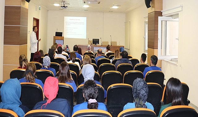 Harran Tıp’ta personele diyabet semineri verildi