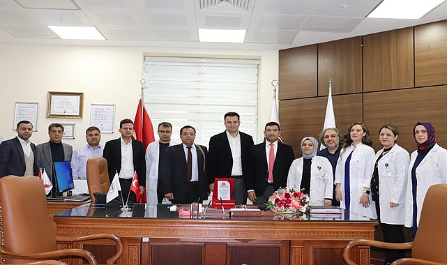 Harran Üniversite hastanesinde devir teslim töreni yapıldı