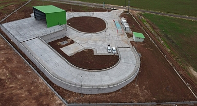 Hilvan katı atık tesisinde çalışmalar devam ediyor