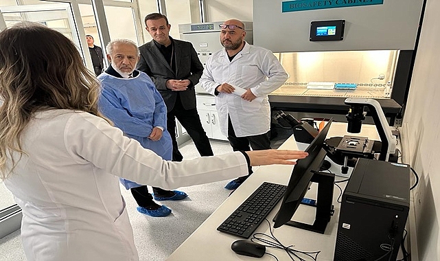 HRÜ'de 'Hücre Kültürü ve Kök Hücre Laboratuvarı' açıldı