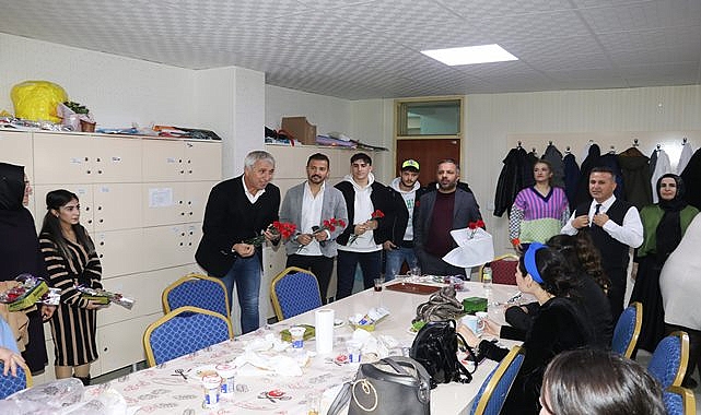 Karaköprü Belediyespor’dan öğretmenlere anlamlı ziyaret