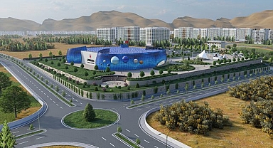 Şanlıurfa Bilim Merkezi hızla yükseliyor