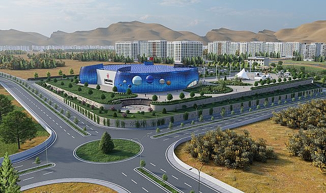 Şanlıurfa Bilim Merkezi hızla yükseliyor