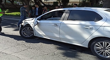 Şanlıurfa’da maddi hasarlı kaza!