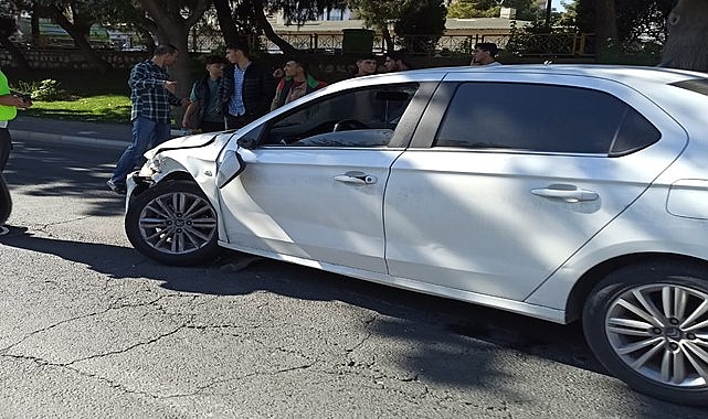 Şanlıurfa’da maddi hasarlı kaza!