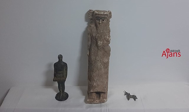Şanlıurfa'da Sümerler dönemine ait heykeller ele geçirildi