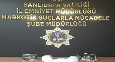 Şanlıurfa'da uyuşturucu operasyonu! 2 gözaltı