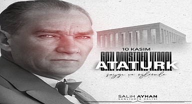 Urfa’da 10 Kasım programı açıklandı