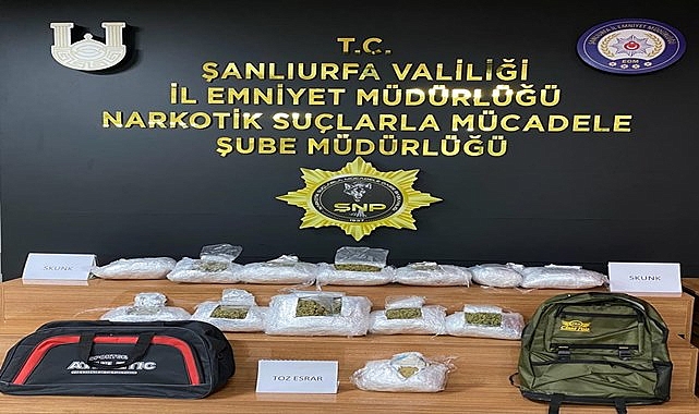 Urfa'da bir uyuşturucu operasyonu daha